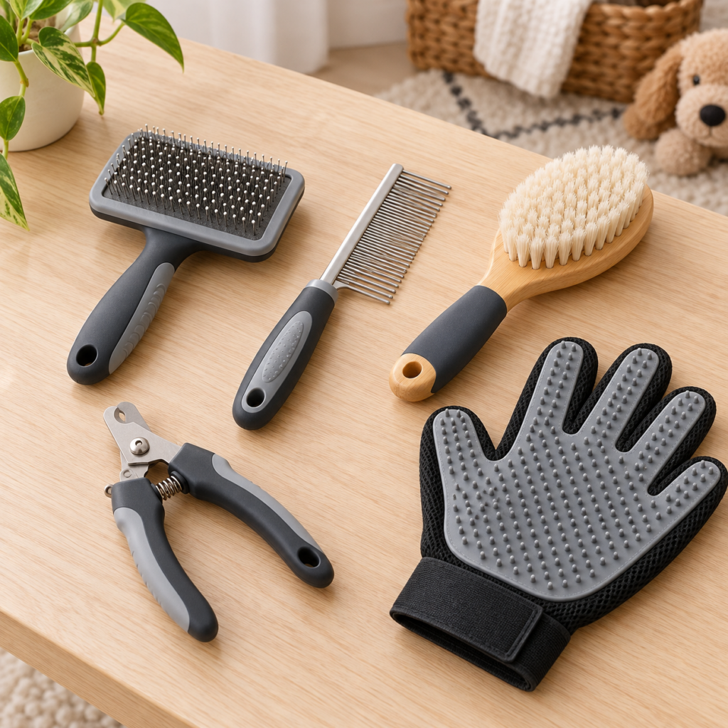 New Puppy Shopping List - Puppy Grooming Kit